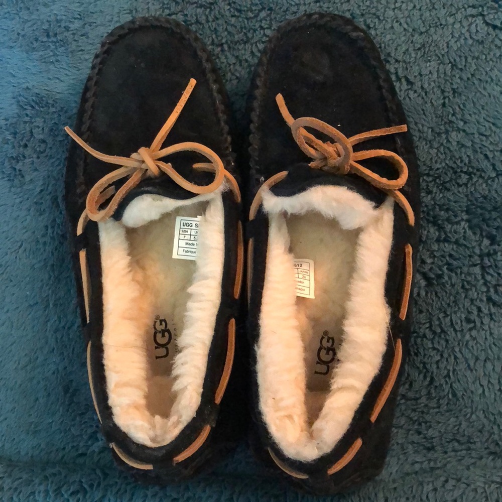 Black UGG Moccasins